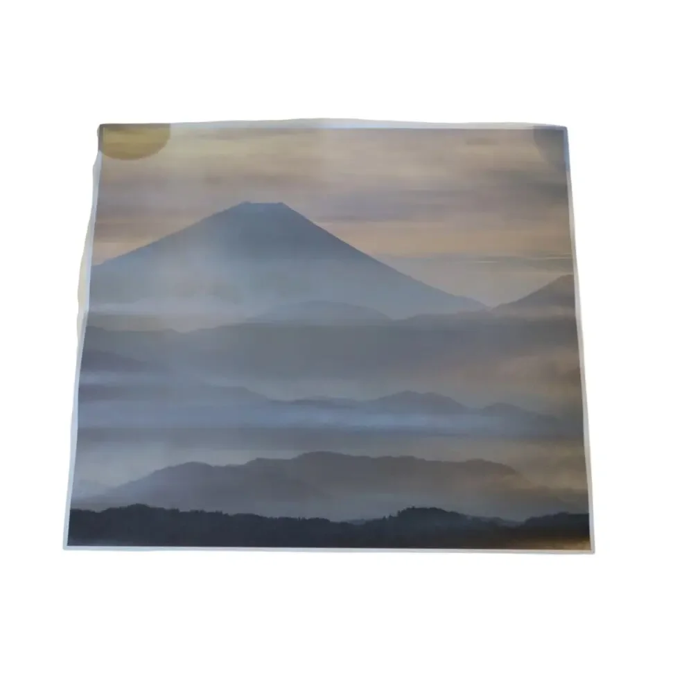 Taisei Shipping Promotional Calendar Poster 1982 Mt Fuji Japan 17x24 in Vintage